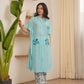 Crown Sky Maslin Kaftan Set