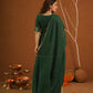 Tarannum Green Muslin Zariwork Sharara Set