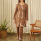 Chocolate Brown Muslin Co-ord Set