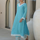 PINE SKY CHANDERI CROCHET LACEWORK SUIT SET