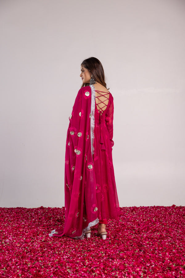 Pehno'Sa Shubh Gulaal Suit Set