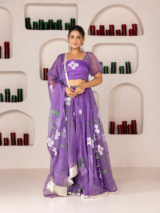 Rosa Lehenga