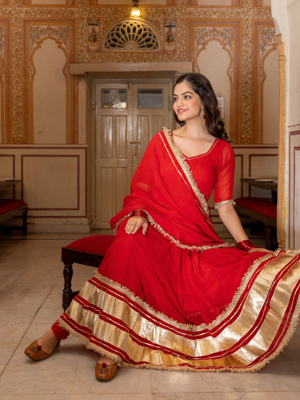 Pehno'Sa Laxmi Anarkali Set