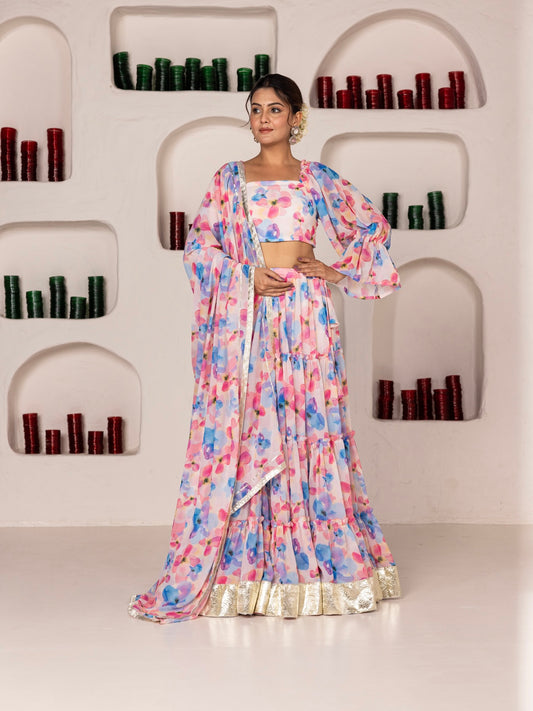 Reshami Lehenga Set