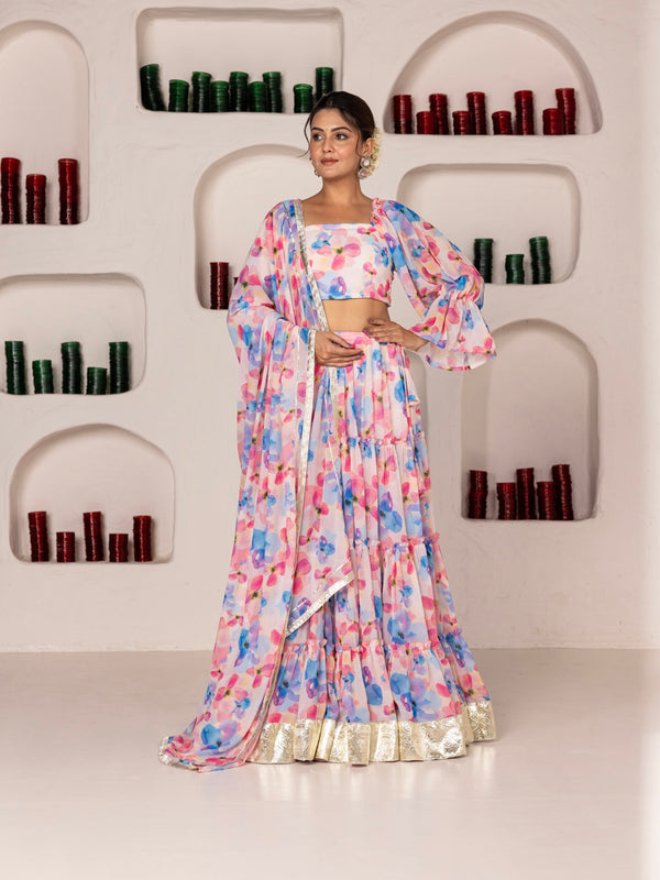 Reshami Lehenga Set