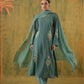 Rani Zoya Green Embroidered Silk Suit Set