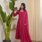 Amira Pink Cotton Suit Set
