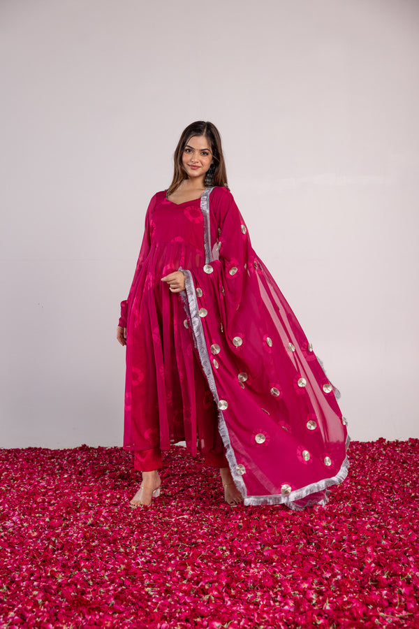 Pehno'Sa Shubh Gulaal Suit Set