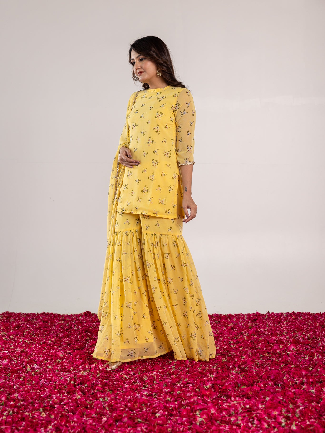 Ramani Sharara Set