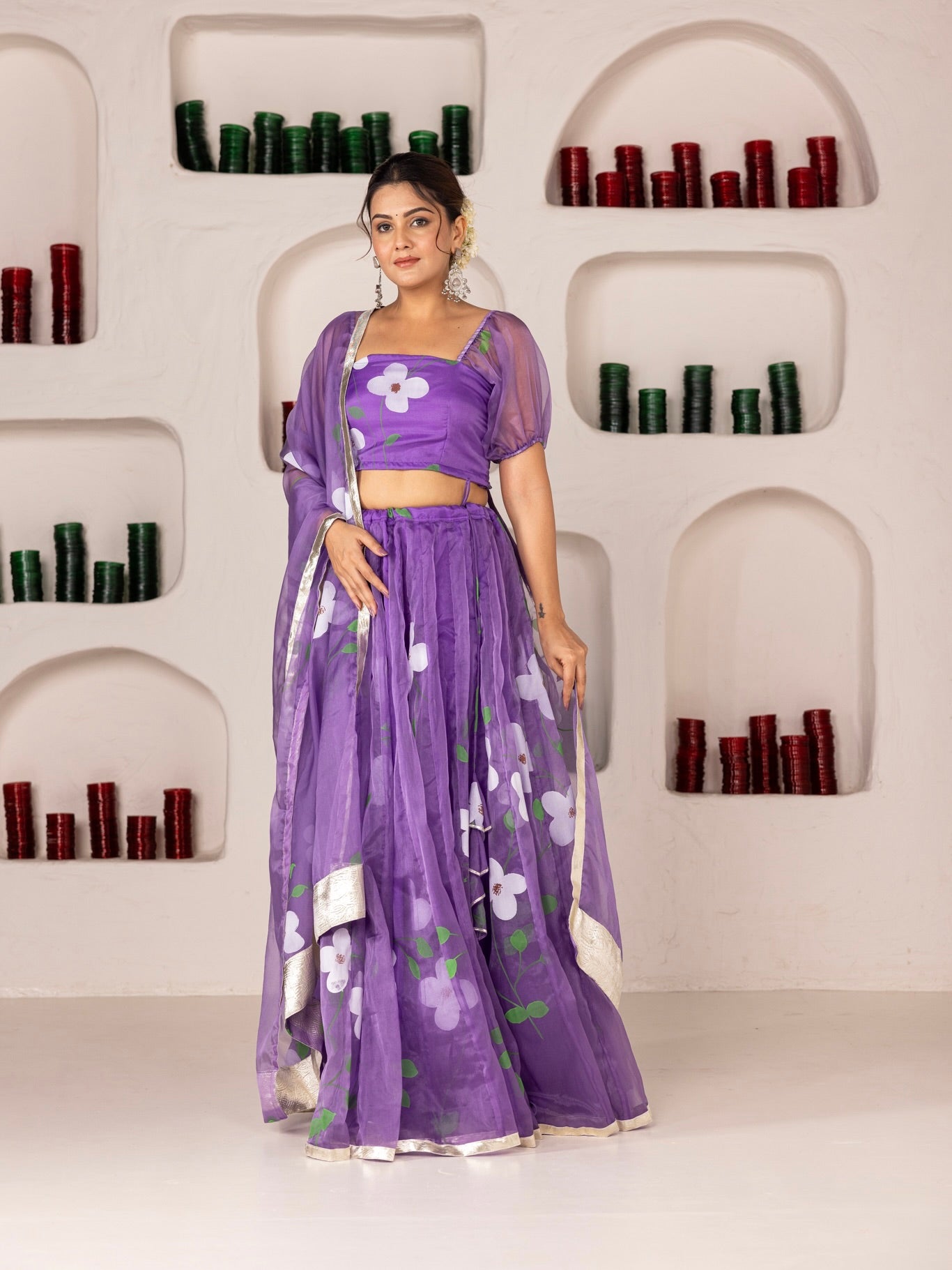 Rosa Lehenga