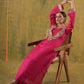 Rani Aabroo Mirrorwork Silk Kurta Set