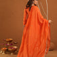 Adaayein Orange Chanderi Zari Sharara Set