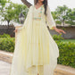 Yellow Marigold Handwork Doria Kurta Set