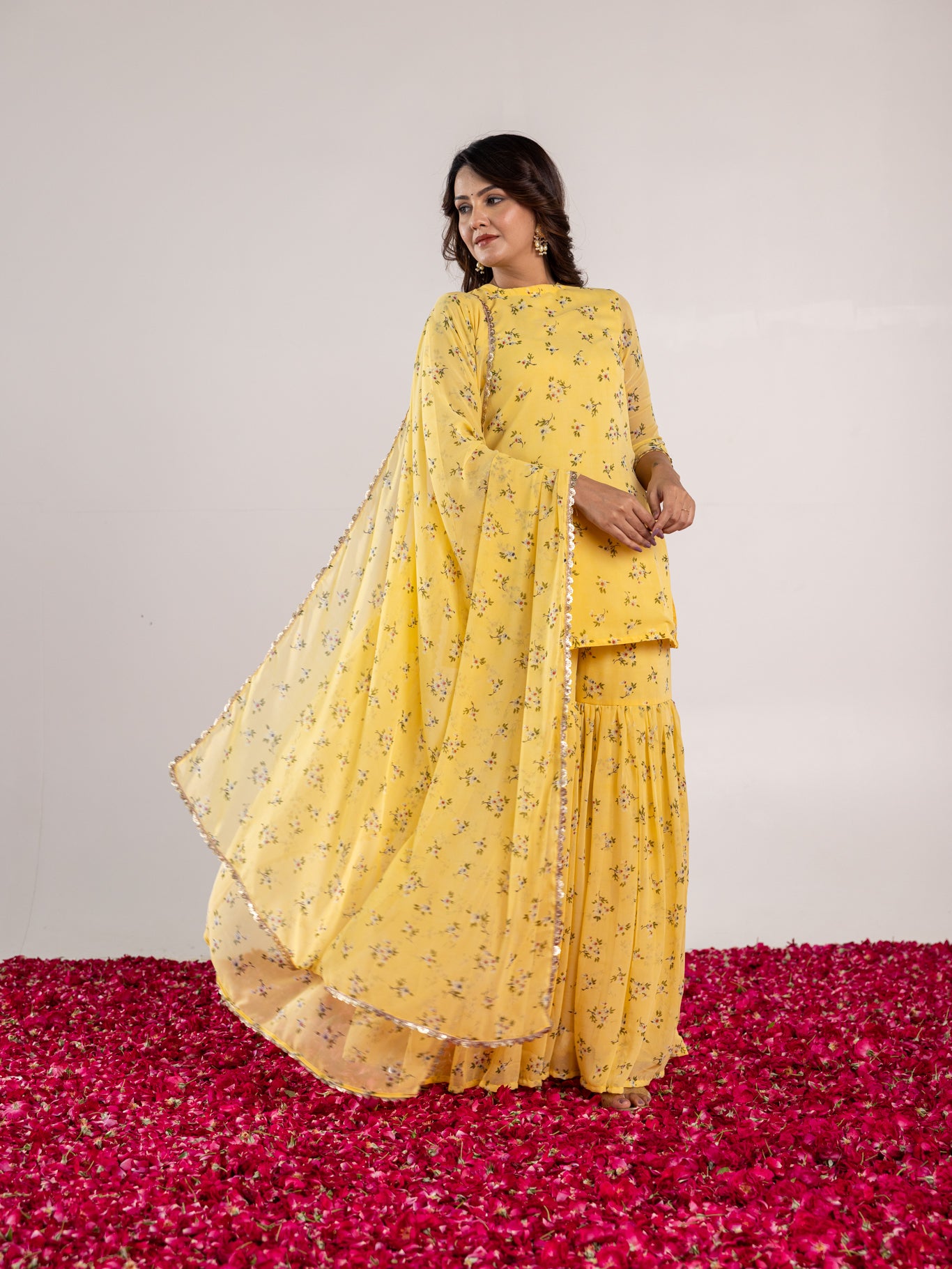 Ramani Sharara Set