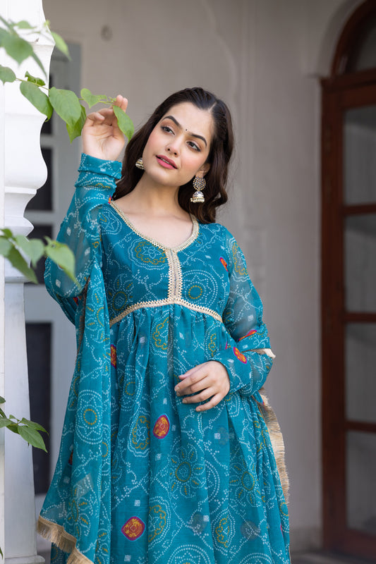 Pehno'Sa Bhagirathi Suit Set