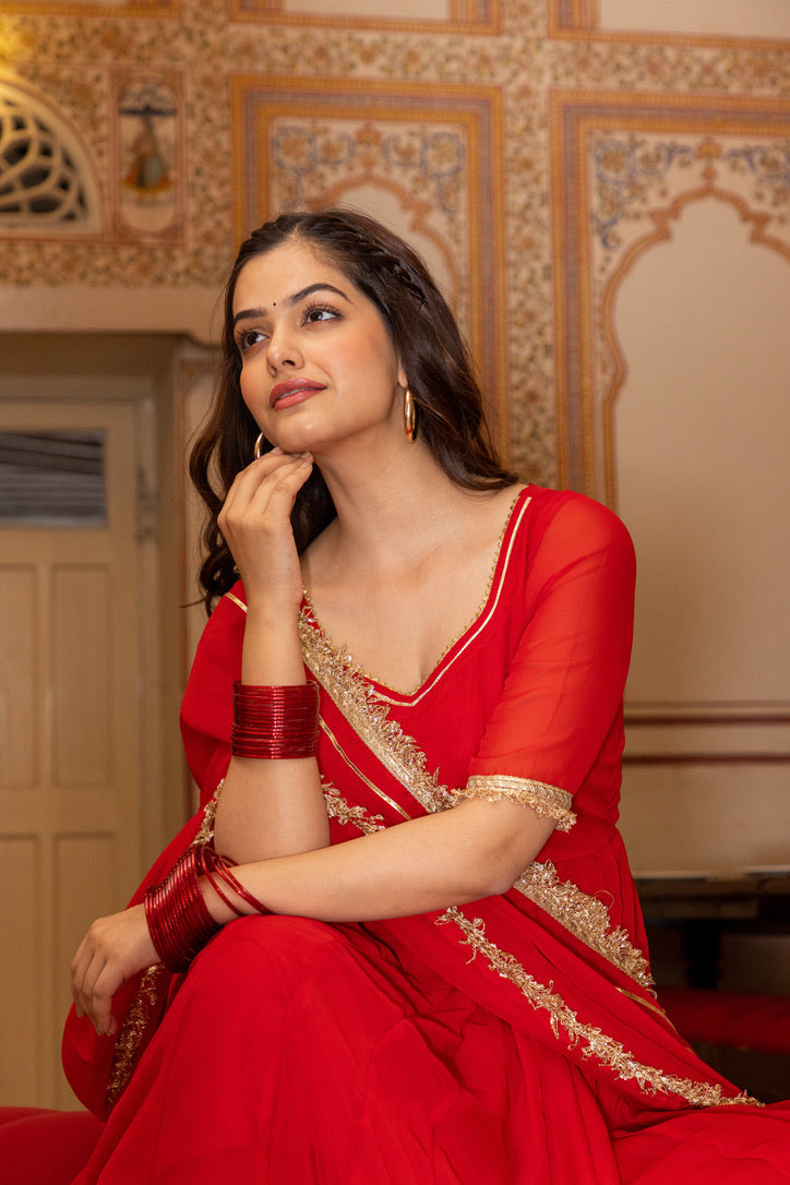 Pehno'Sa Laxmi Anarkali Set