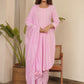 Baby Pink Cotton Suit Set