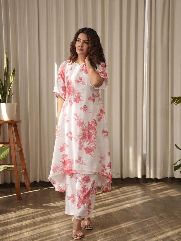 White Orchid Co Ord Set