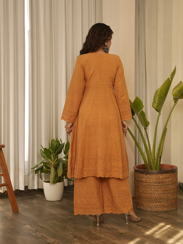 Peela Gulaab Kurta Set