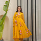 Murraya Mustard Handpaint Suit Set