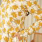 Sunlit Mustard Cotton Print Suit Set