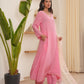 Quinn Pink Silk Suit Set