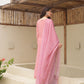 Layla Fuchsia Rose Silk Suit Set