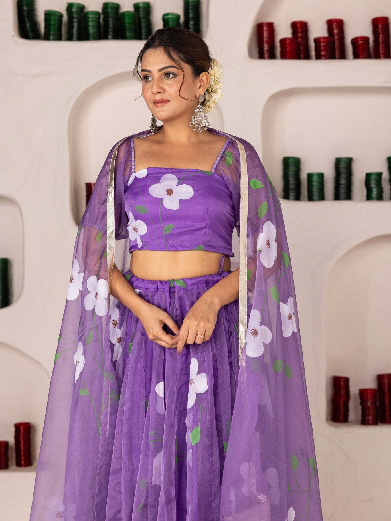 Rosa Lehenga