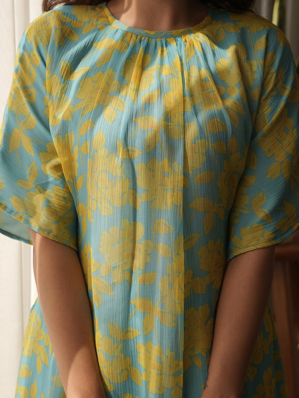 Blue Lily Co Ord Set