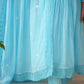 Aurea Sky Blue Doria Embriodered Suit Set
