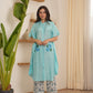 Crown Sky Maslin Kaftan Set