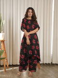 Black Rose Co Ord Set