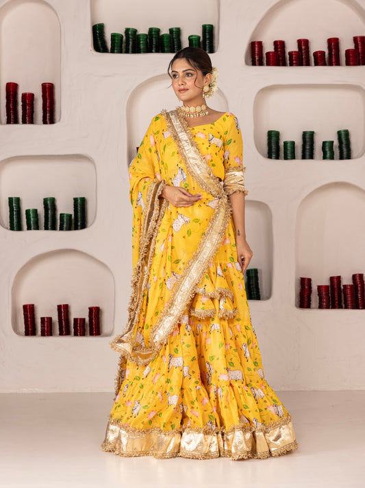 Sheesham Lehenga Set