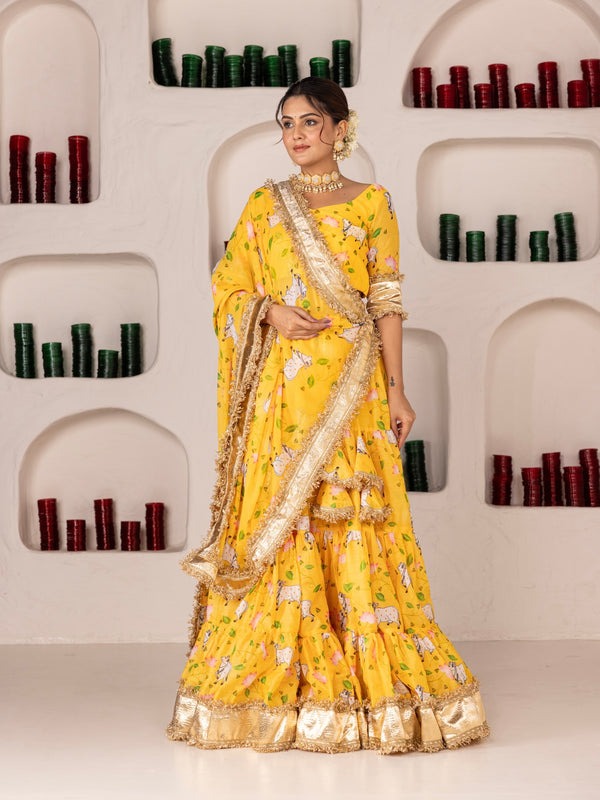 Sheesham Lehenga Set