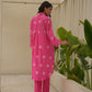 Ivy Pink Bandhani Maslin Co Ord Set