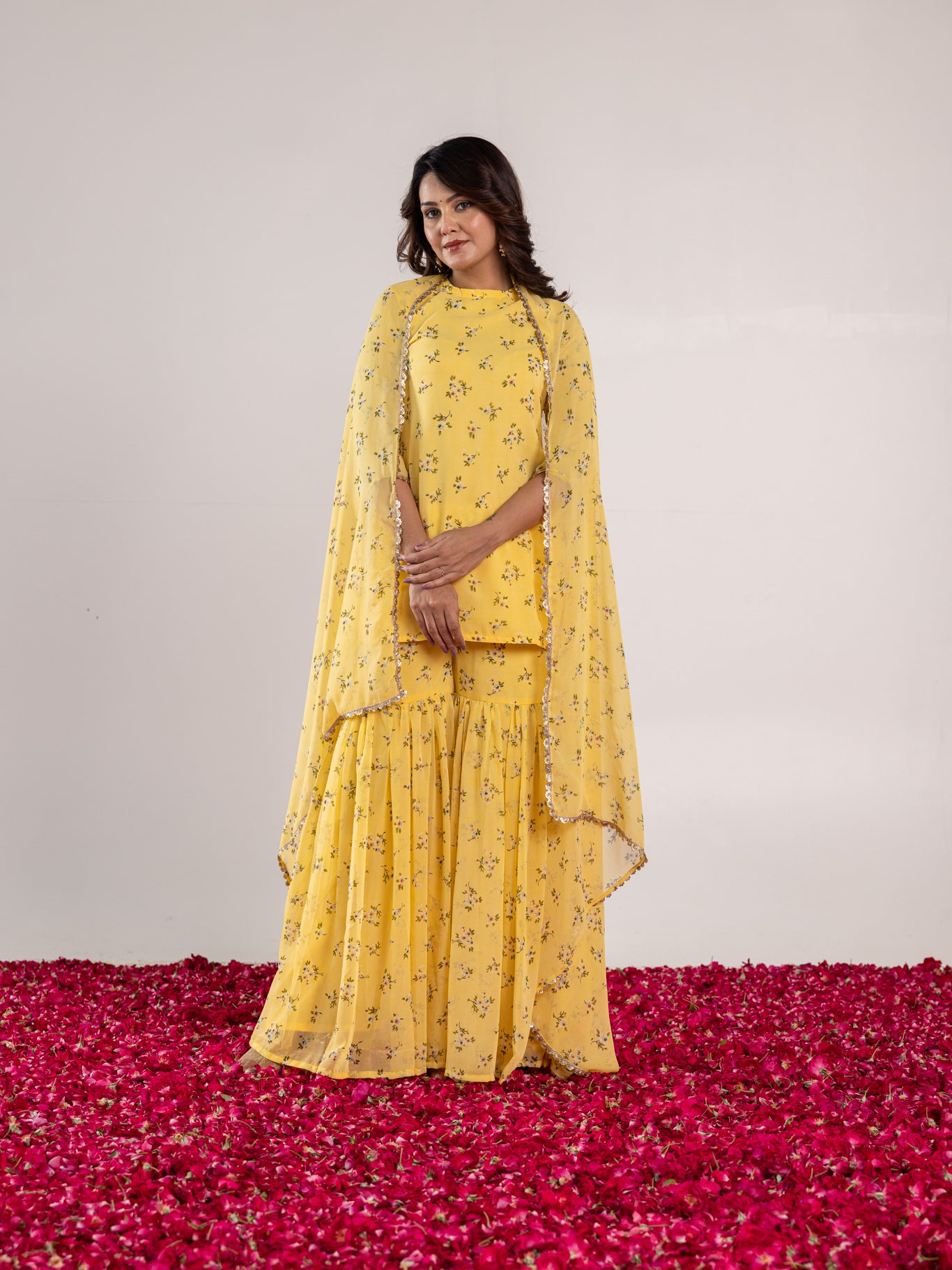 Ramani Sharara Set