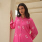 Ivy Pink Bandhani Maslin Co Ord Set