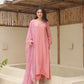 Layla Fuchsia Rose Silk Suit Set