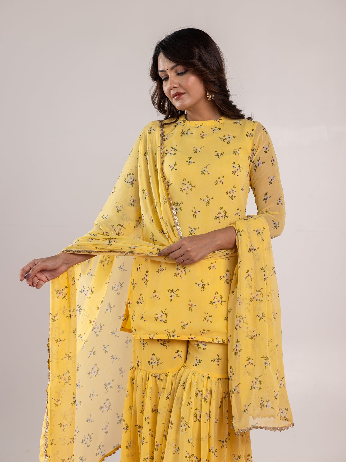 Ramani Sharara Set
