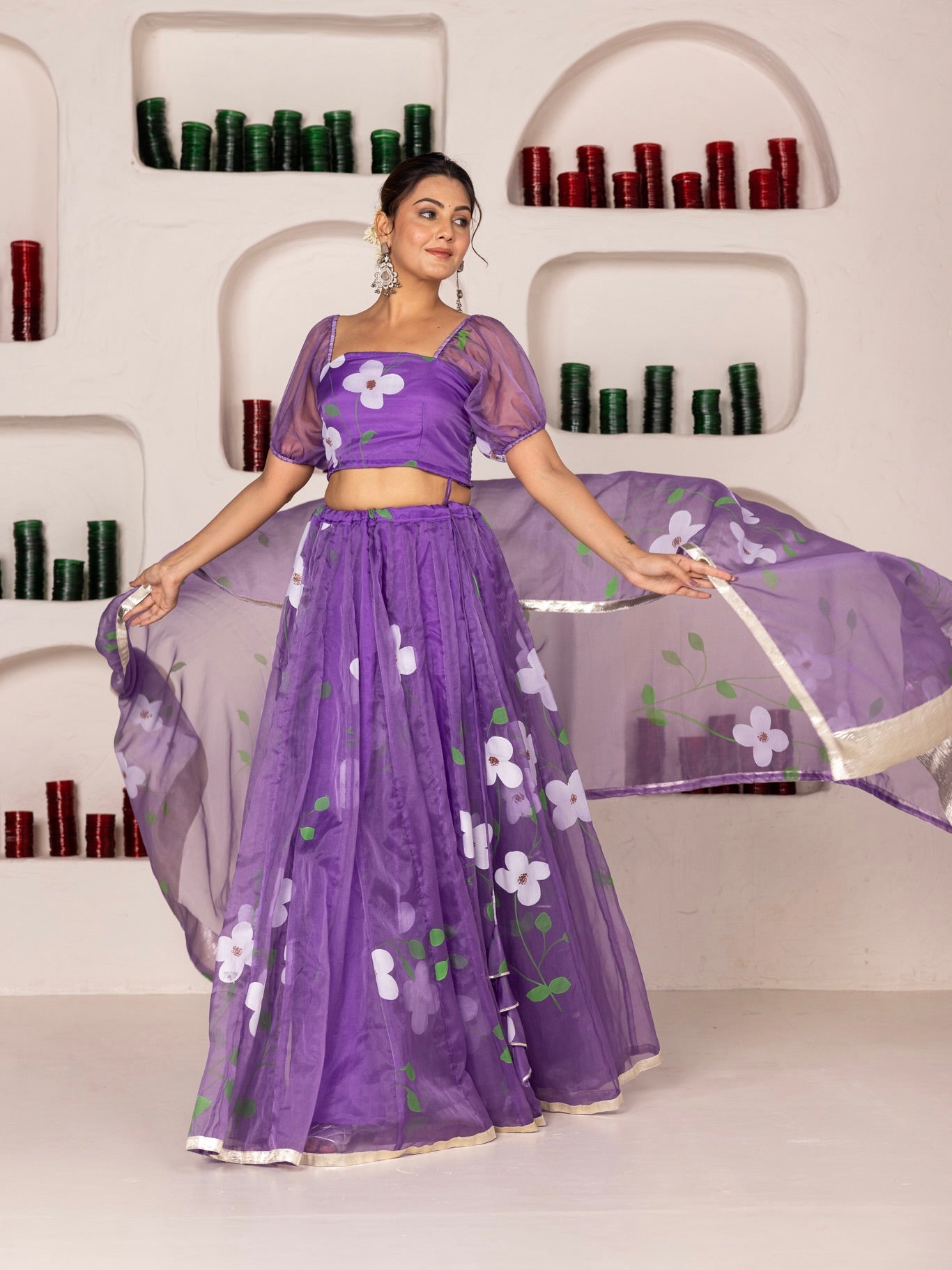 Rosa Lehenga