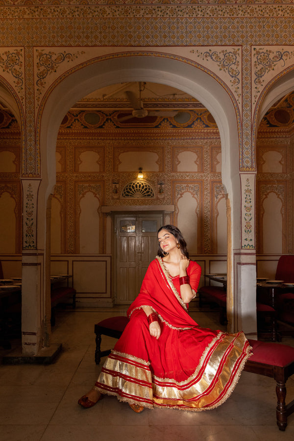 Pehno'Sa Laxmi Anarkali Set