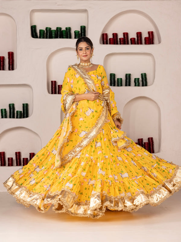 Sheesham Lehenga Set