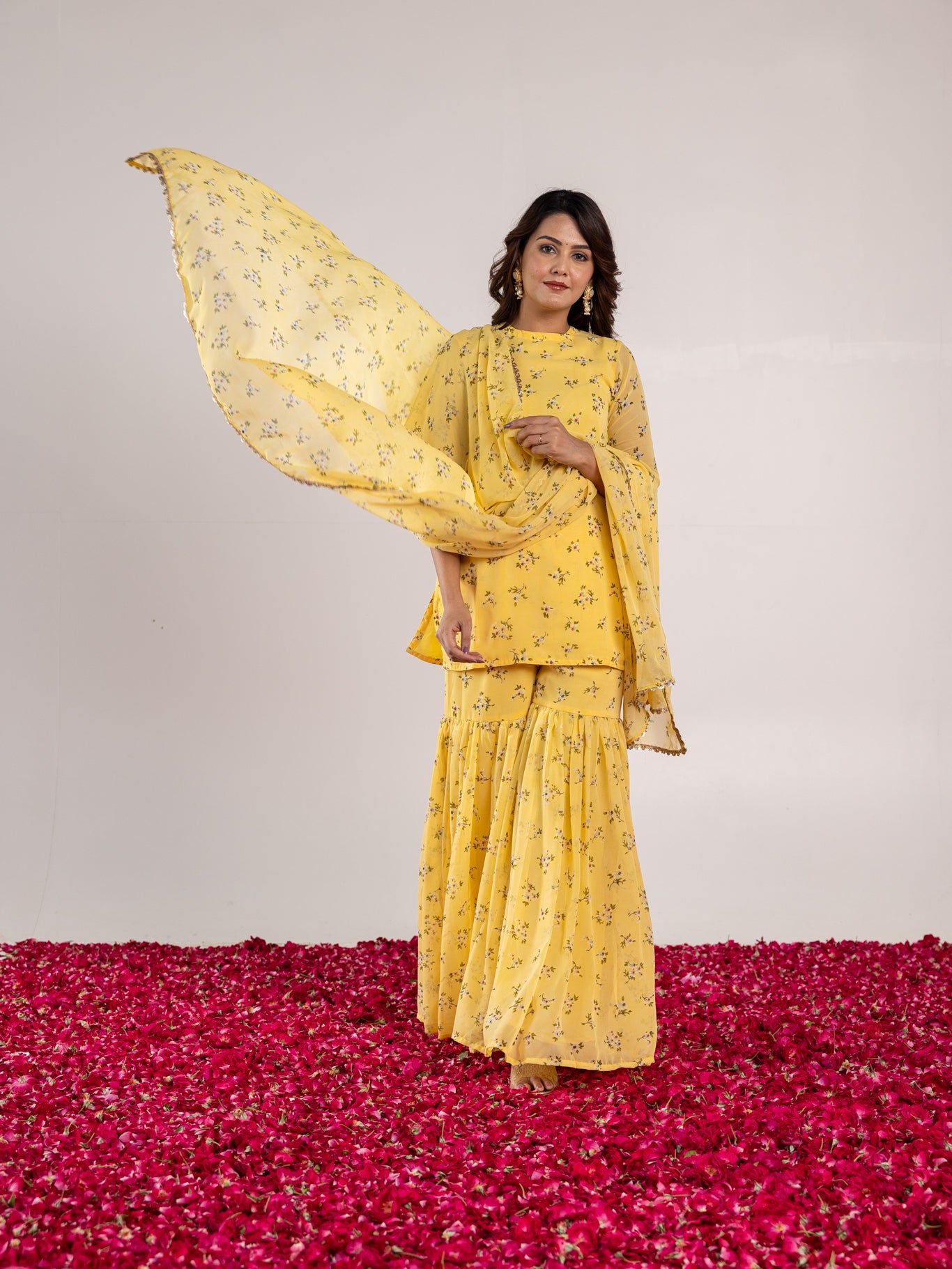 Ramani Sharara Set