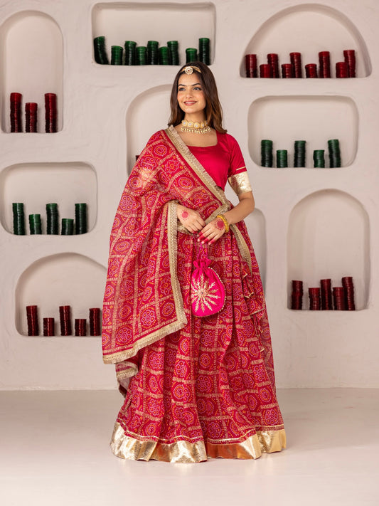 Pehno'Sa Paarobai Lehenga Set