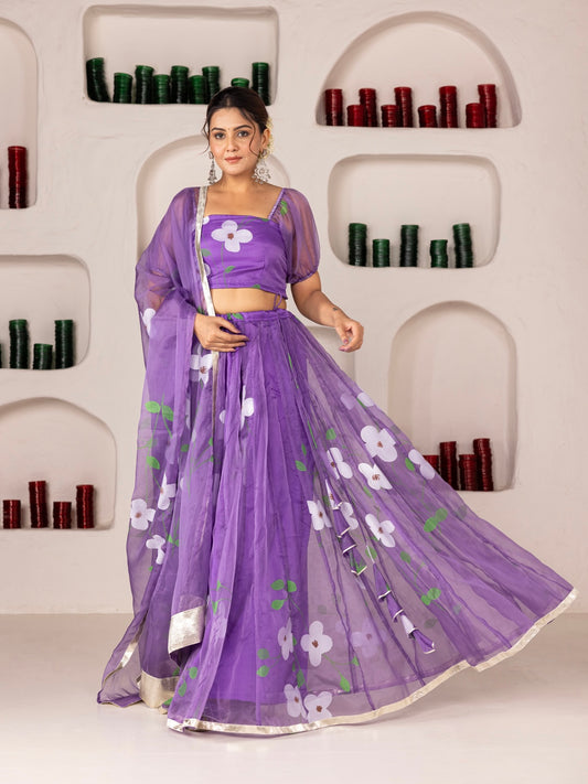 Rosa Lehenga