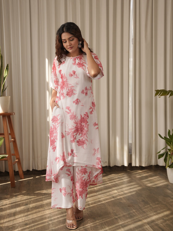 White Orchid Co Ord Set