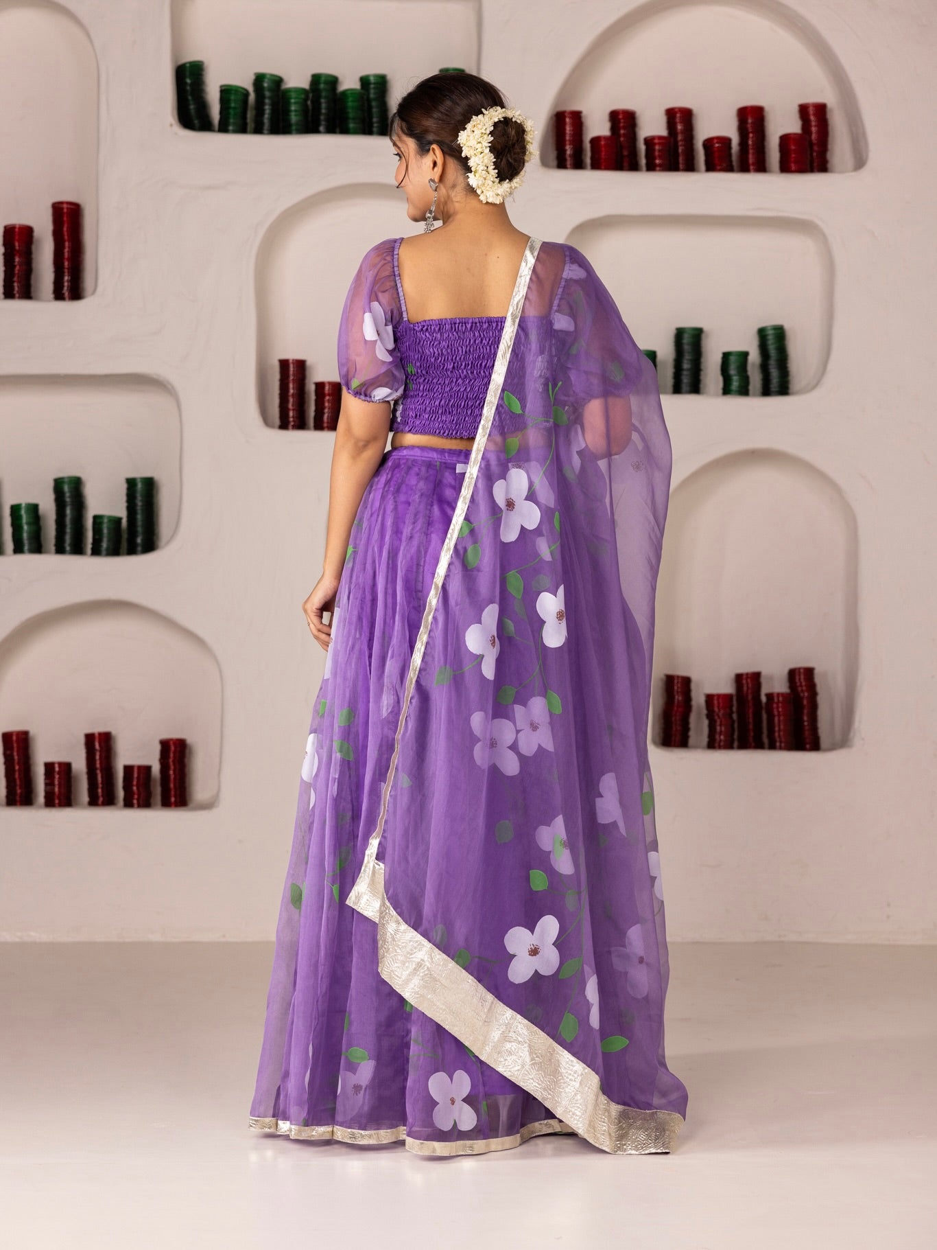 Rosa Lehenga