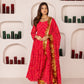 Pehno'Sa Gulaabi Bandhej Set