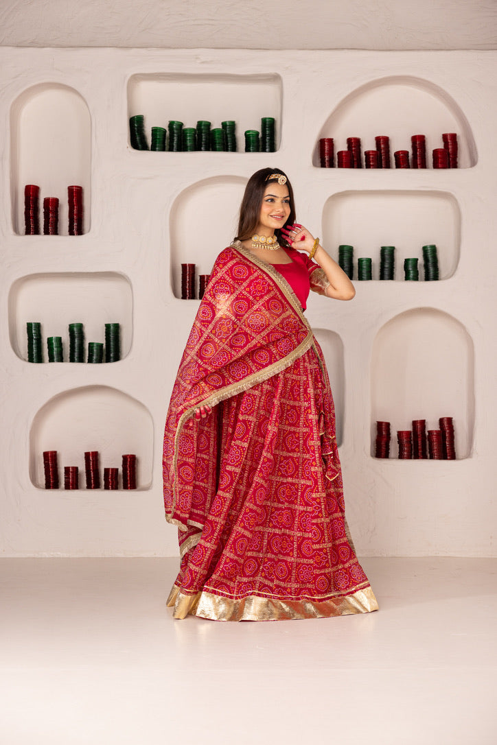 Pehno'Sa Paarobai Lehenga Set