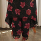 Black Rose Co Ord Set